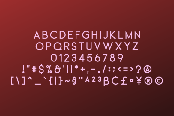 Aerof Font - Preview 1