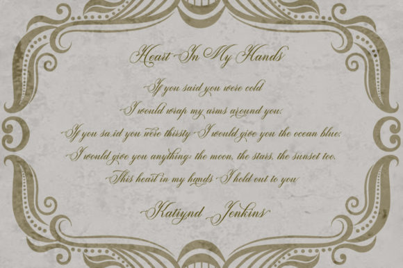 Brigattin Font - Preview 3