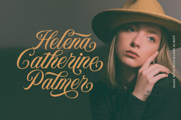 Neography Font PNG with transparent background - Preview 2