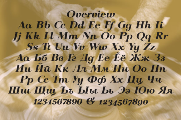 Calmius Font - Preview 3