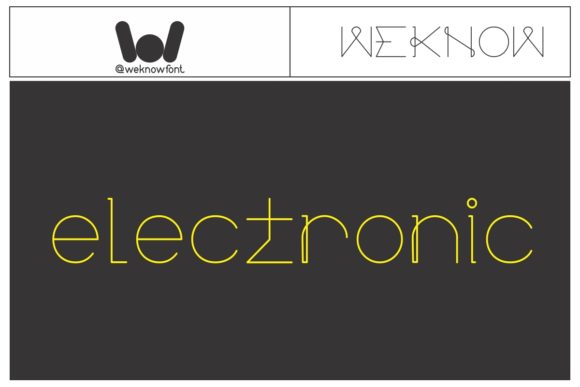 Electric City Font - Preview 4