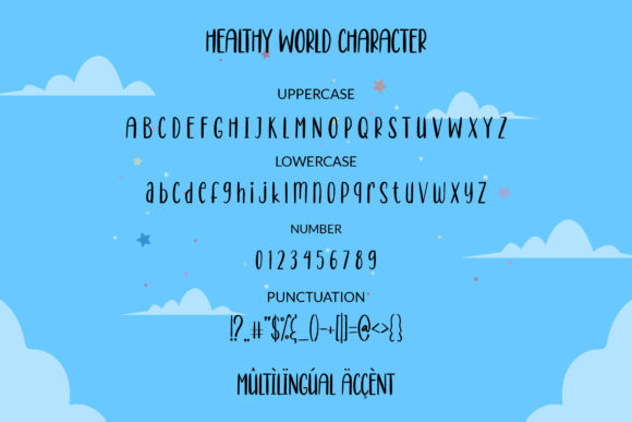 Healthy World Font - Preview 5
