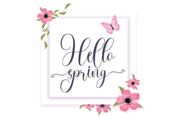 Hello Bellandia Font PNG with transparent background - Preview 2