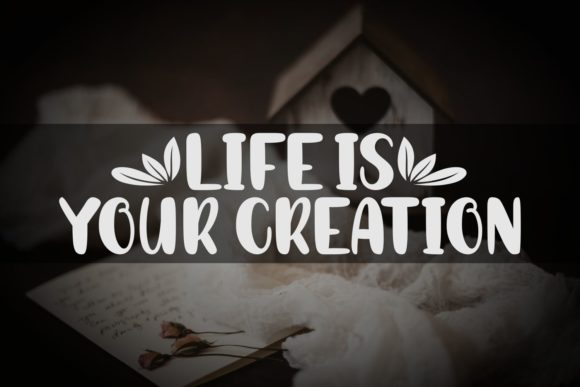Live in Wonder Font PNG with transparent background - Preview 3