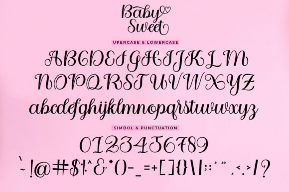 Baby Sweet Font - Preview 5
