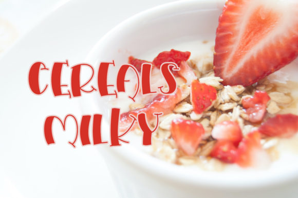 Fresh Milk Font - Preview 4