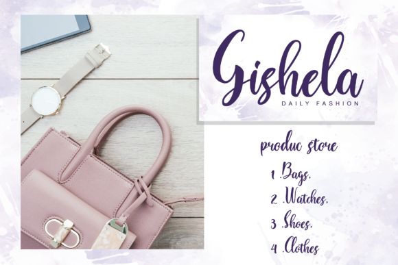 Love Spring Font PNG with transparent background - Preview 5
