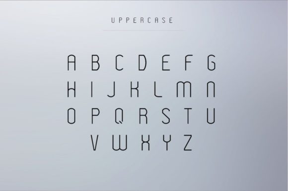 Modeka Font font preview - 1