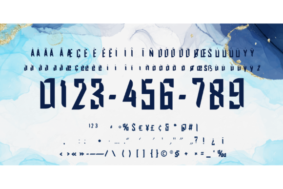 Paradise 886 Font PNG with transparent background - Preview 4