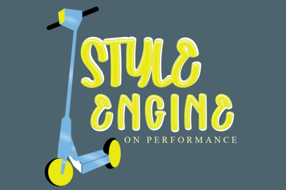 Scoots Domino Font font preview - 2