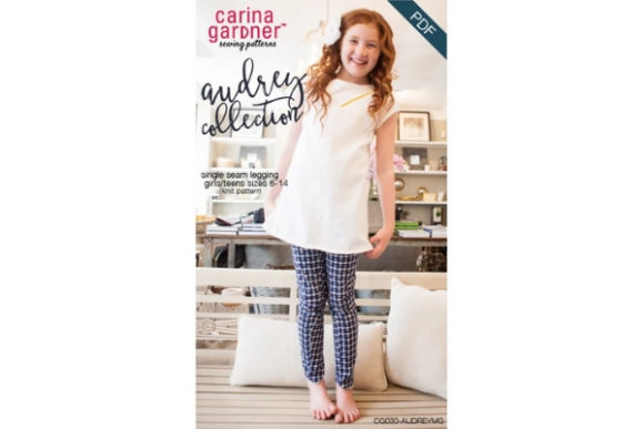 Audrey Collection - Girls Legging Sewing Pattern