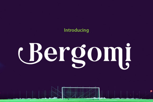 Bergomi Font - Preview 1