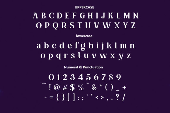 Bergomi Font - Preview 2