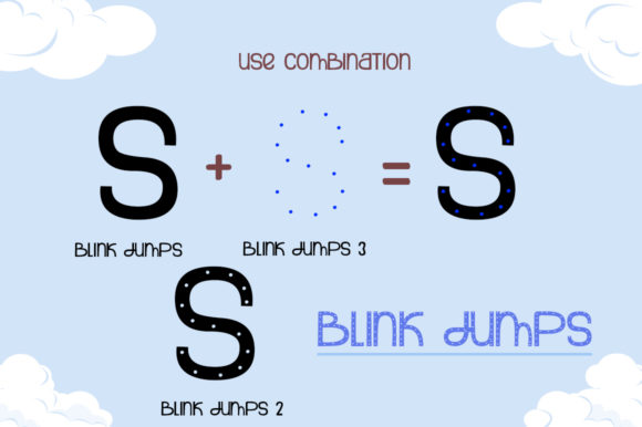 Blink Jumps Font - Preview 2