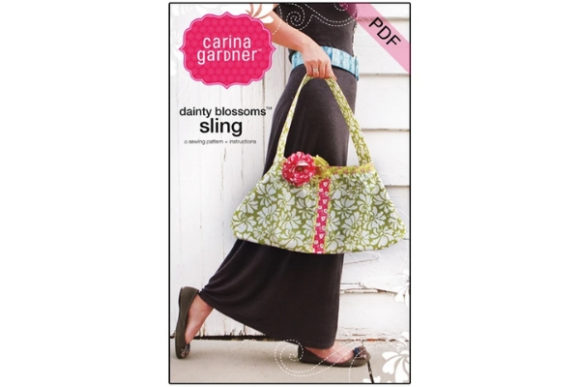 Dainty Blossoms Sling Sewing Pattern