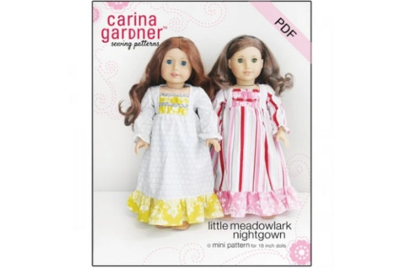 Little Meadowlark Nightgown Sewing Pattern