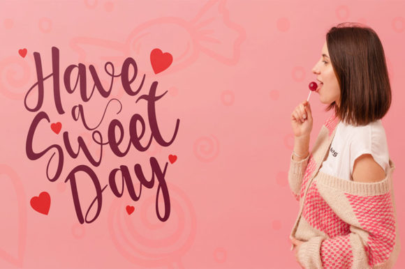 Meryana Font PNG with transparent background - Preview 2