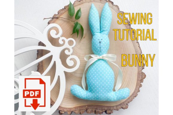 Rabbit Toy Easter Sewing Pattern