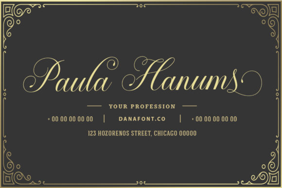 Ramozact Font PNG with transparent background - Preview 1