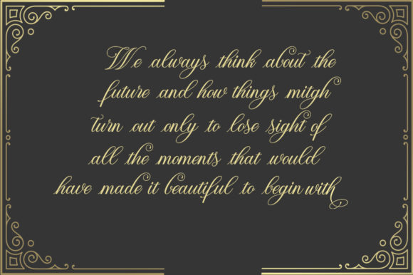 Ramozact Font PNG with transparent background - Preview 4