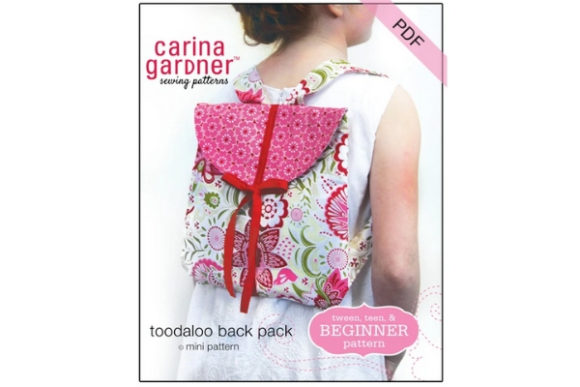 Toodaloo Back Pack Sewing Pattern