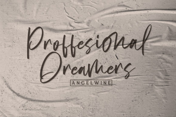 Angelwine Font - Preview 3