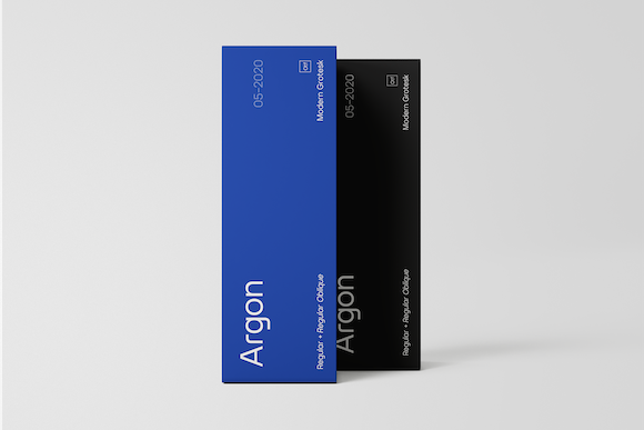Argon Font - Preview 3