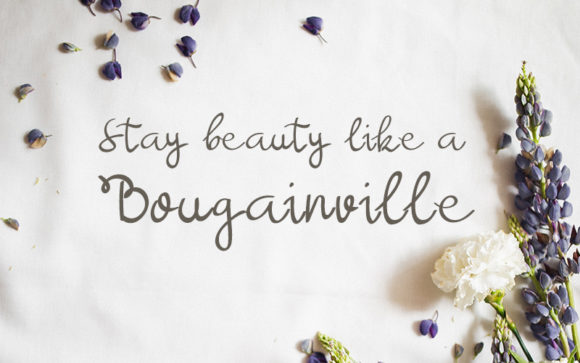 Bougenville Font - Preview 3