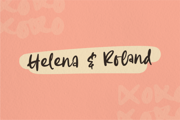 Eiffal Merrias Font PNG with transparent background - Preview 2