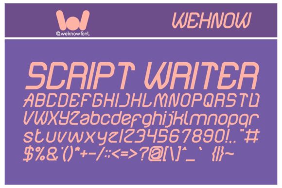 Electro Static Rain Font - Preview 3