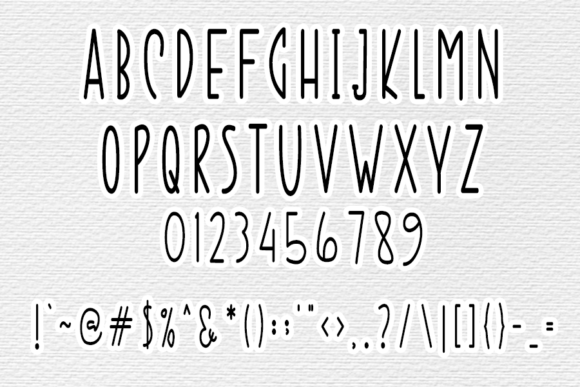 Forest Carnival Font PNG with transparent background - Preview 1