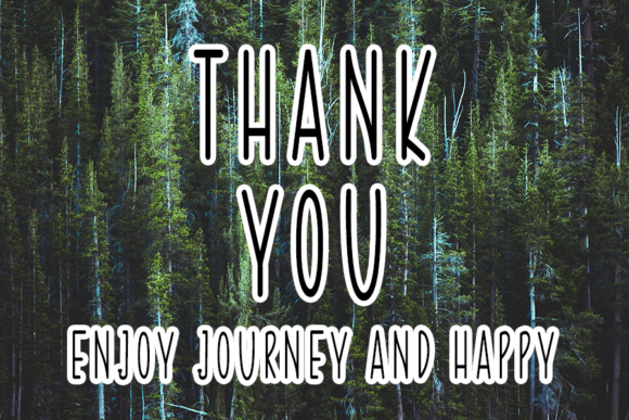 Forest Carnival Font - Preview 4
