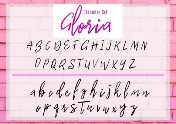 Gloria Font - Preview 2