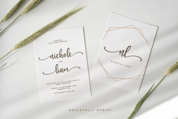 Gratefully Font - Preview 1