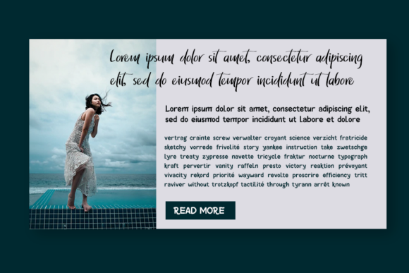 Hanger Font - Preview 1