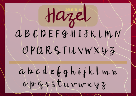 Hazel Font - Preview 2
