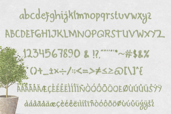 Hello Scribbles Font - Preview 4