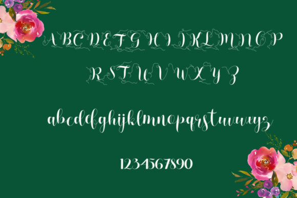 Marizta Font font preview - 6