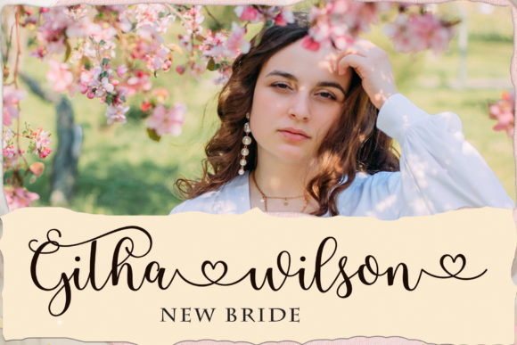 Mitha Silva Font PNG with transparent background - Preview 2