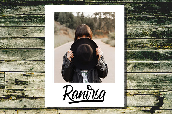 Returned Font PNG with transparent background - Preview 3