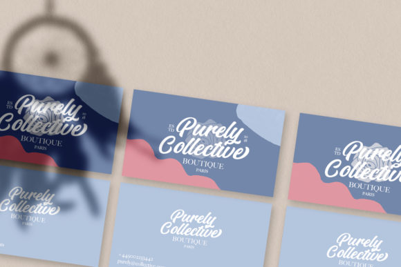 Rubelion Script Font PNG with transparent background - Preview 2