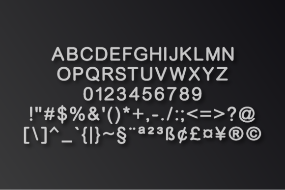 Harvely Font PNG with transparent background - Preview 1