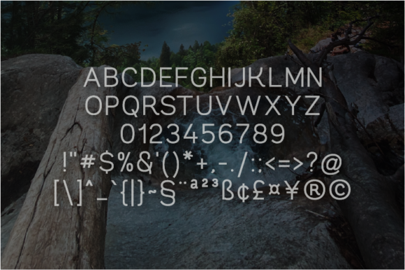 Leigho Font PNG with transparent background - Preview 1