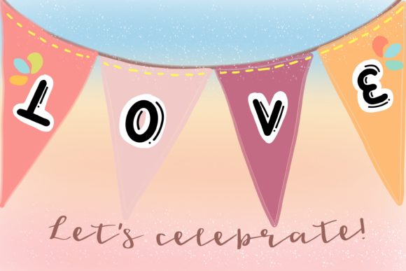 Lemon Sherbet Font PNG with transparent background - Preview 3