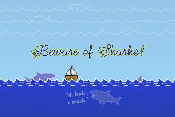 Make Summer Fun Font PNG with transparent background - Preview 2