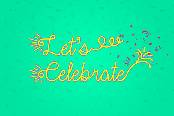 Make Summer Fun Font PNG with transparent background - Preview 5
