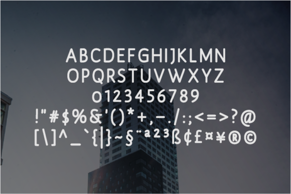 Partakes Font PNG with transparent background - Preview 1