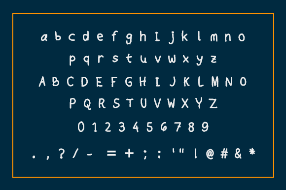 Poco Poco Font PNG with transparent background - Preview 1