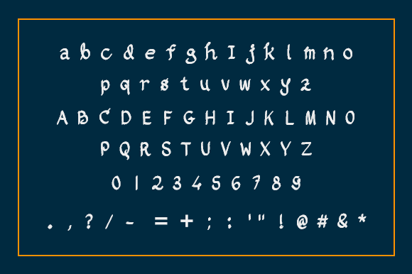 Radja Font font preview - 1