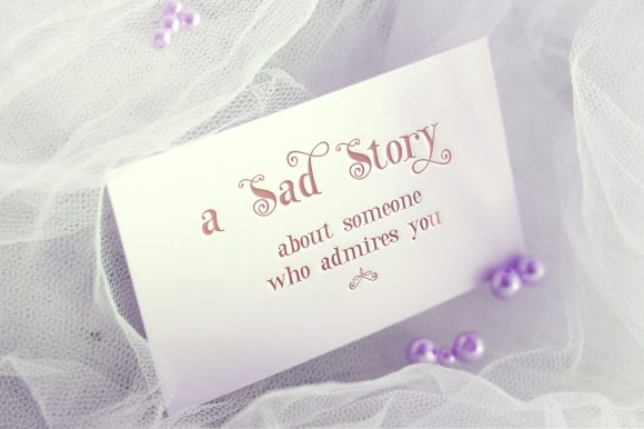 Secret Admirer Font PNG with transparent background - Preview 6